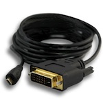Micro HDMI to DVI Cable